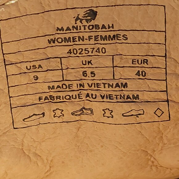 Manitobah Women's Kayak Moccasin Shoes 4024728 Women's Size 9 YELLOW - Picture 5 of 10